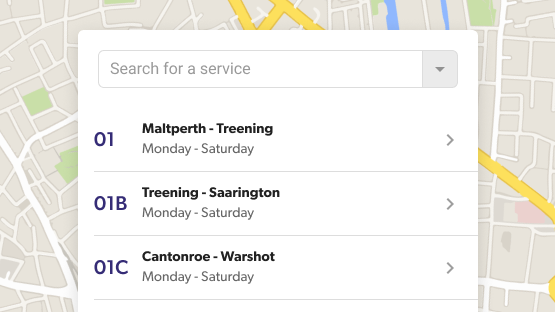 Bus tracker instructions