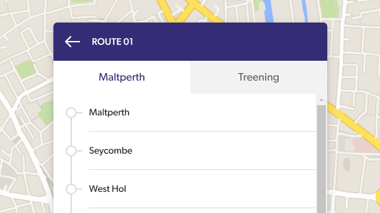 Bus tracker instructions