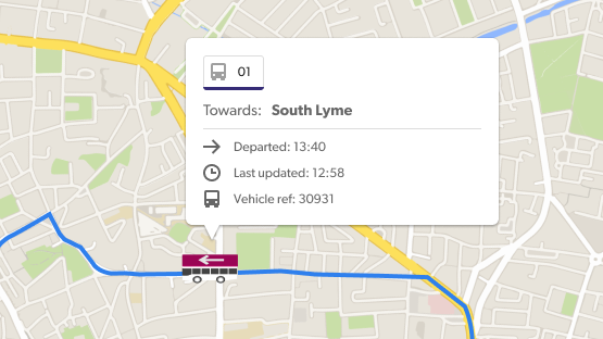 Bus tracker instructions