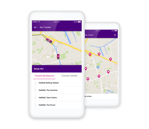 Bus tracker