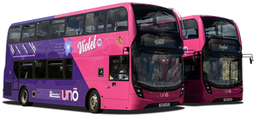 Uno buses in Northampton